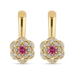 Dazzling Hoop Earrings | Fine Diamond Earrings