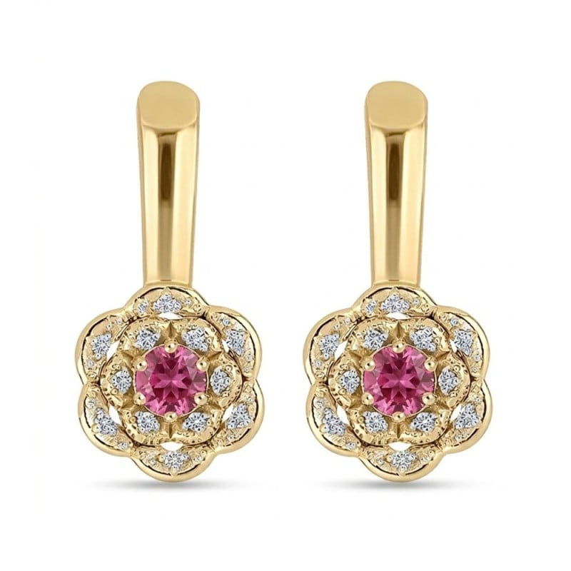 Dazzling Hoop Earrings | Fine Diamond Earrings