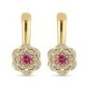 Dazzling Hoop Earrings | Fine Diamond Earrings
