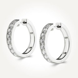 Radiant Stud Earrings | Fine Diamond Earrings