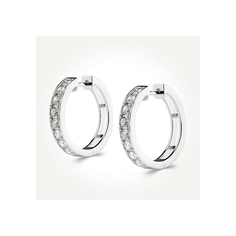 Radiant Stud Earrings | Fine Diamond Earrings