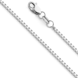 Radiant Box Chain Diamond Pendant Necklace | Fine Necklaces & Pendants