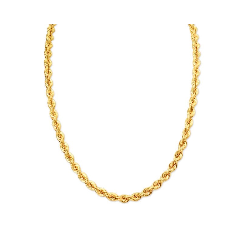 Captivating Rope Chain Diamond Pendant Necklace | Fine Necklaces & Pendants