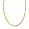 Captivating Rope Chain Diamond Pendant Necklace | Fine Necklaces & Pendants