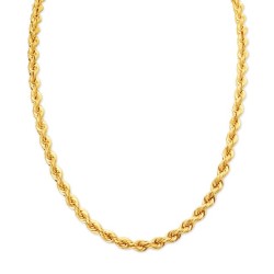 Stunning Rope Chain Diamond Pendant Necklace | Fine Necklaces & Pendants
