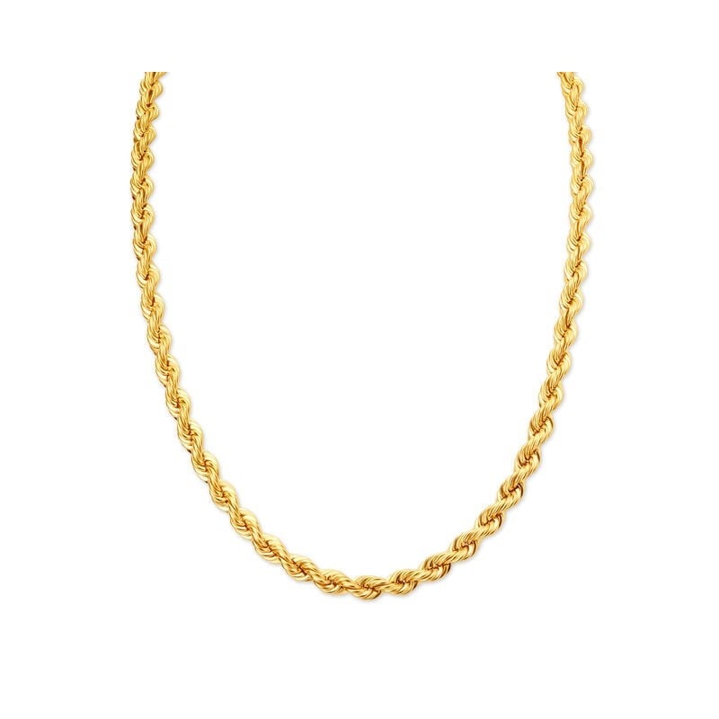 Elegant Rope Chain Diamond Pendant Necklace | Fine Necklaces & Pendants