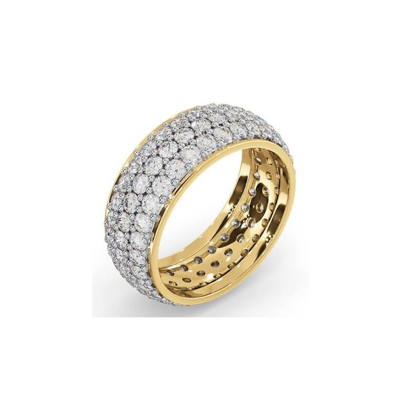 Refined Eternity Rings Men's Wedding Band | Mens Wedding Bands