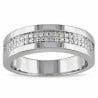 Distinguished Diamond Rings Men's Wedding Band | Mens Wedding Bands