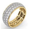 Timeless Eternity Rings Men's Wedding Band | Mens Wedding Bands
