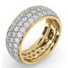 Classic Eternity Rings Men's Wedding Band | Mens Wedding Bands