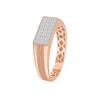 Distinguished Diamond Rings Men's Wedding Band | Mens Wedding Bands